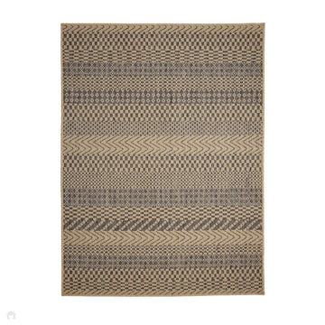Flatweave Gel Stripe Natural Rug-Melrose-Rug Love - The Most Loved Rug Store